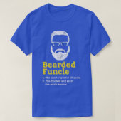 Funny Bearded Unshaved Funcle Brillen gestört G T-Shirt (Design vorne)