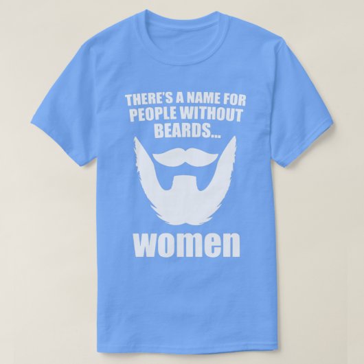 Funny Beards Zitat Classic TShirt (Design vorne)