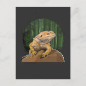 Funny Beargon Reptile Animal Lover Postkarte (Vorderseite)