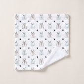 Funny Bears Kids Badhandtuch Set (Waschlappen)