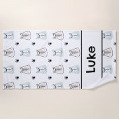 Funny Bears Kids Strandtuch (Vorderseite)