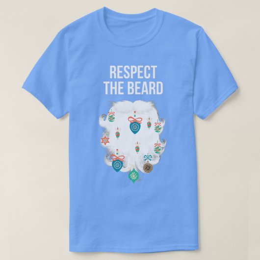Funny Bearted Men Bärte Lover Weihnachtsgeschenk 1 T-Shirt (Design vorne)