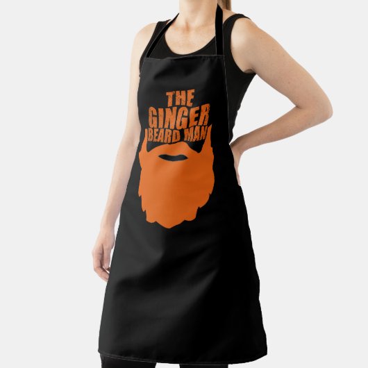 Funny Bearted Zittes Ingwerbart Schürze (InSitu)