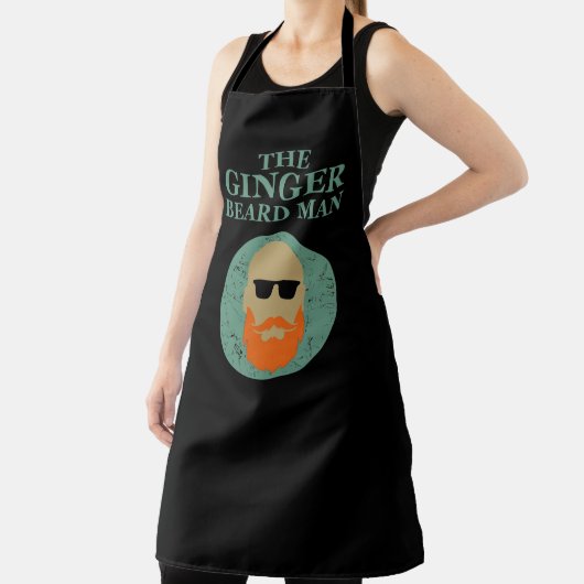 Funny Bearted Zittes Ingwerbart Schürze (InSitu)