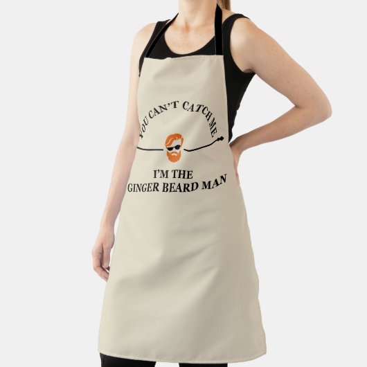 Funny Bearted Zittes Ingwerbart Schürze (InSitu)
