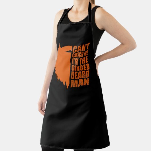 Funny Bearted Zittes Ingwerbart Schürze (InSitu)