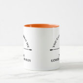 Funny Bearted Zittes Ingwerbart Tasse (Zentrum)