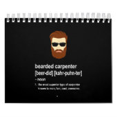 Funny Beat Carpenter Geschenk Männer Kalender (Titelbild)