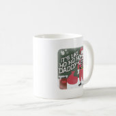 Funny Beatnik Santa Kaffeetasse (VorderseiteRechts)