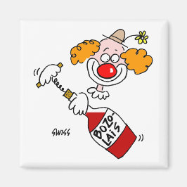 Funny Beaujolais Wine Cartoon Verkostung Gastgesch Magnet