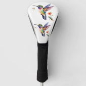 Funny & Beautiful Hummingbirds for Bird Lovers on Golf Headcover (Vorderseite)