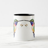 Funny & Beautiful Hummingbirds for Bird Lovers on Zweifarbige Tasse (Mittel)