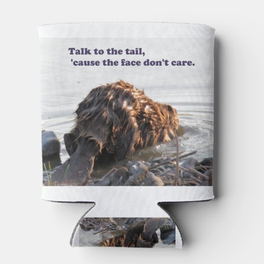 Funny Beaver Dosenkühler (Rückseite)