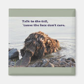 Funny Beaver Magnet (Vorne)