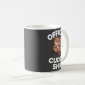 Funny Beavers Hugging Cuddle  Kaffeetasse (VorderseiteRechts)