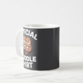 Funny Beavers Hugging Cuddle  Kaffeetasse (Vorderseite Links)