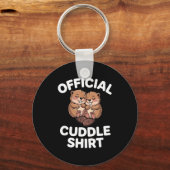 Funny Beavers Hugging Cuddle  Schlüsselanhänger (Vorderseite)