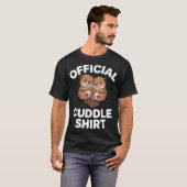 Funny Beavers Hugging Cuddle T-Shirt (Vorne ganz)