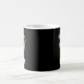 Funny Bee Haw Bumble Bee Graphic Cowboy Hat Kaffeetasse (Mittel)