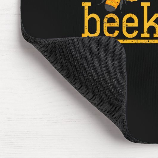 Funny Bee Hive Honey Lover Gift Beekeeper Mousepad (Ecke)