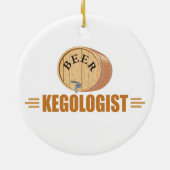 Funny Bee Keg Keramikornament (Hinten)