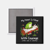 Funny Bee My Valentines Day Beekeeper Couple Famil Magnet (Vorderseite/Rückseite)