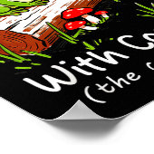 Funny Bee My Valentines Day Beekeeper Couple Famil Poster (Ecke)