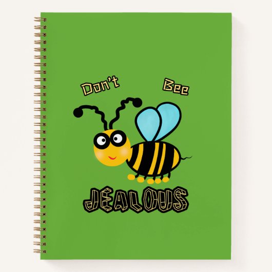 Funny Bee Notizbuch (Vorderseite)