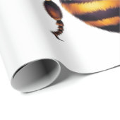 Funny Bee Pun Valentine  Geschenkpapier (Rolleneckpunkt)