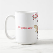 Funny Bee Pun Valentine  Kaffeetasse (Links)