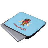 Funny Bee Pun Valentine  Laptopschutzhülle (Vorne Knopf)