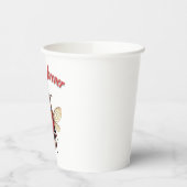 Funny Bee Pun Valentine  Pappbecher (Links)