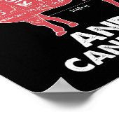 Funny Beef Cuts Chart I Grillen Butcher Poster (Ecke)