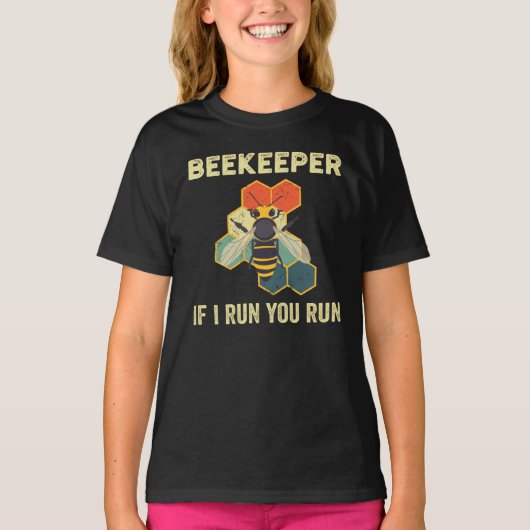 Funny Beekeeper Bienenkraut Bienenzucht T-Shirt (Vorderseite)