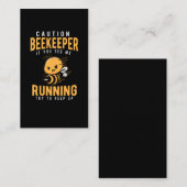 Funny Beekeeper Joke Bee Spaß Visitenkarte (Vorne/Hinten)