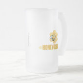 Funny Beekeeper Mattglas Bierglas (VorderseiteRechts)