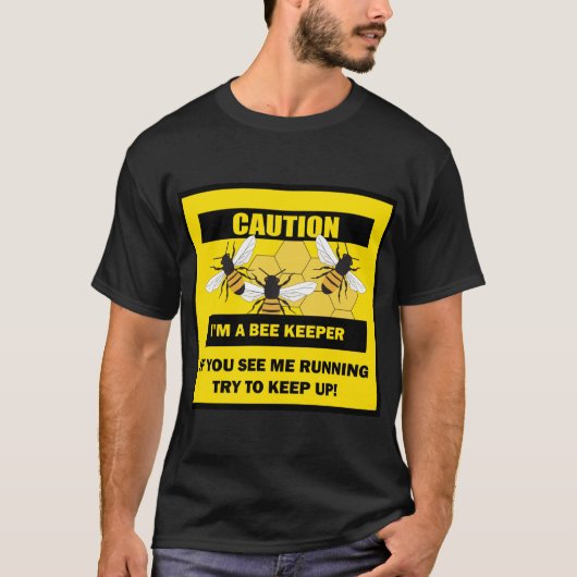 Funny Beekeeper Running Bienen Mens T - Shirt (Vorderseite)