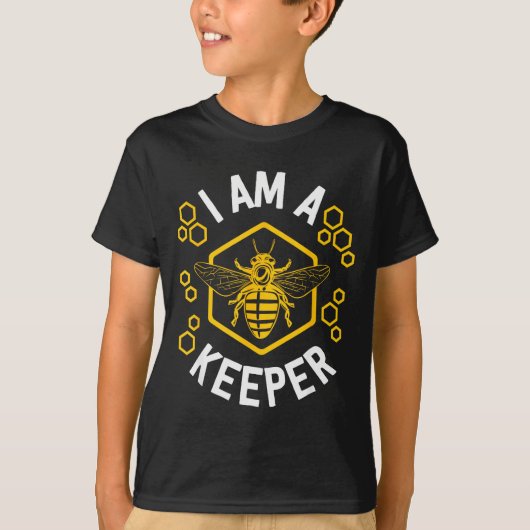 Funny Beekeeper Shirt Men Women I Am A Keeper Beek (Vorderseite)