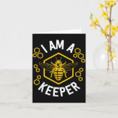 Funny Beekeeper Shirt Men Women I Am A Keeper Beek Karte (Gelbe Blume)