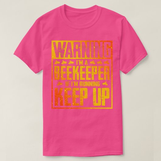 Funny Beekeeper T-Shirt (Design vorne)