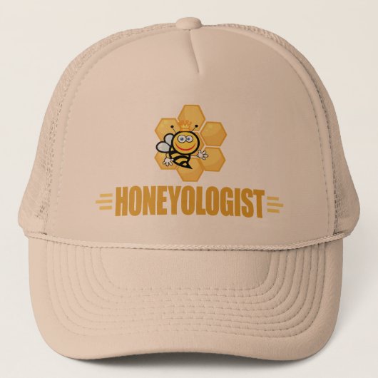 Funny Beekeeper Truckerkappe (Vorderseite)