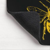 Funny Beekeeping Beekeeper Honey Bees Environmenta Mousepad (Ecke)