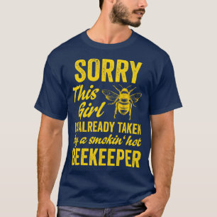 Funny Beekeeping Ehefrau Girlfriend Wifey Bee 1 T-Shirt
