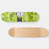 Funny Beer : 30, hellgrüne Camouflage, Tarnung Skateboard (Horizontal)