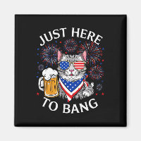Funny Beer 4. Juli Cat Lover direkt hier zum Bang