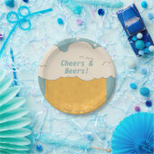 Funny Beer Birthday Paper Tellers - Brew Bash Part Pappteller (Party)