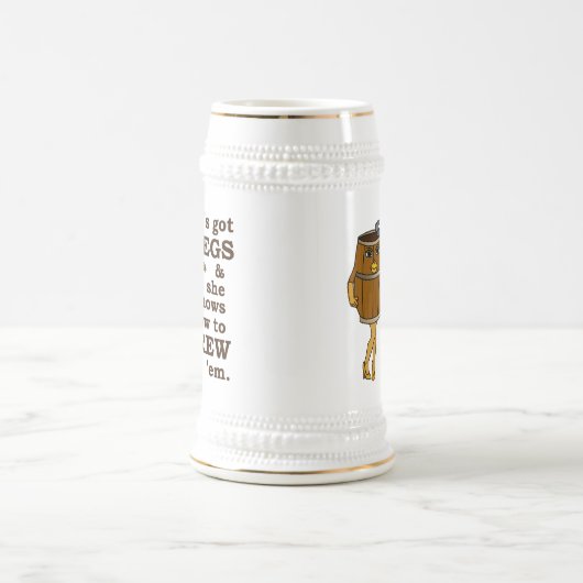 Funny Beer Brewer Bierglas (Mittel)