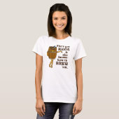 Funny Beer Brewer Kegs Woman T-Shirt (Vorne ganz)