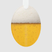 Funny Beer Bubbles Ornament (Vorderseite)