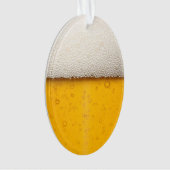 Funny Beer Bubbles Ornament (Vorderseite)